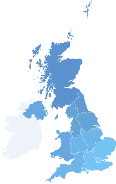 UK Snow Data: Regions of the UK with Snow on the Ground
